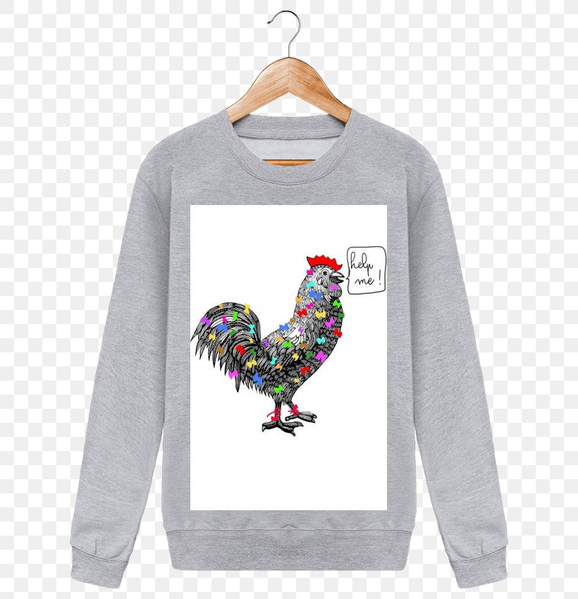 Long-sleeved T-shirt Clothing, PNG, 690x850px, Tshirt, Baby Toddler Onepieces, Bluza, Chicken, Clothing Download Free
