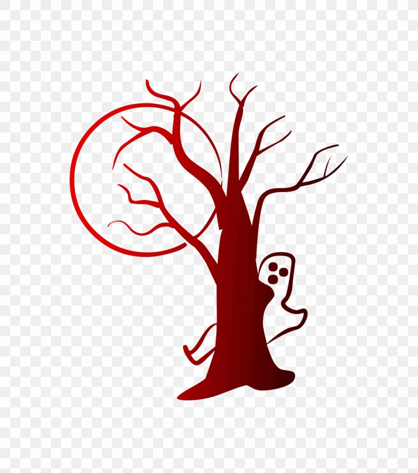 Wall Decal Sticker Spooky Halloween Image, PNG, 1500x1700px, Decal, Branch, Coloring Book, Drawing, Ghost Download Free