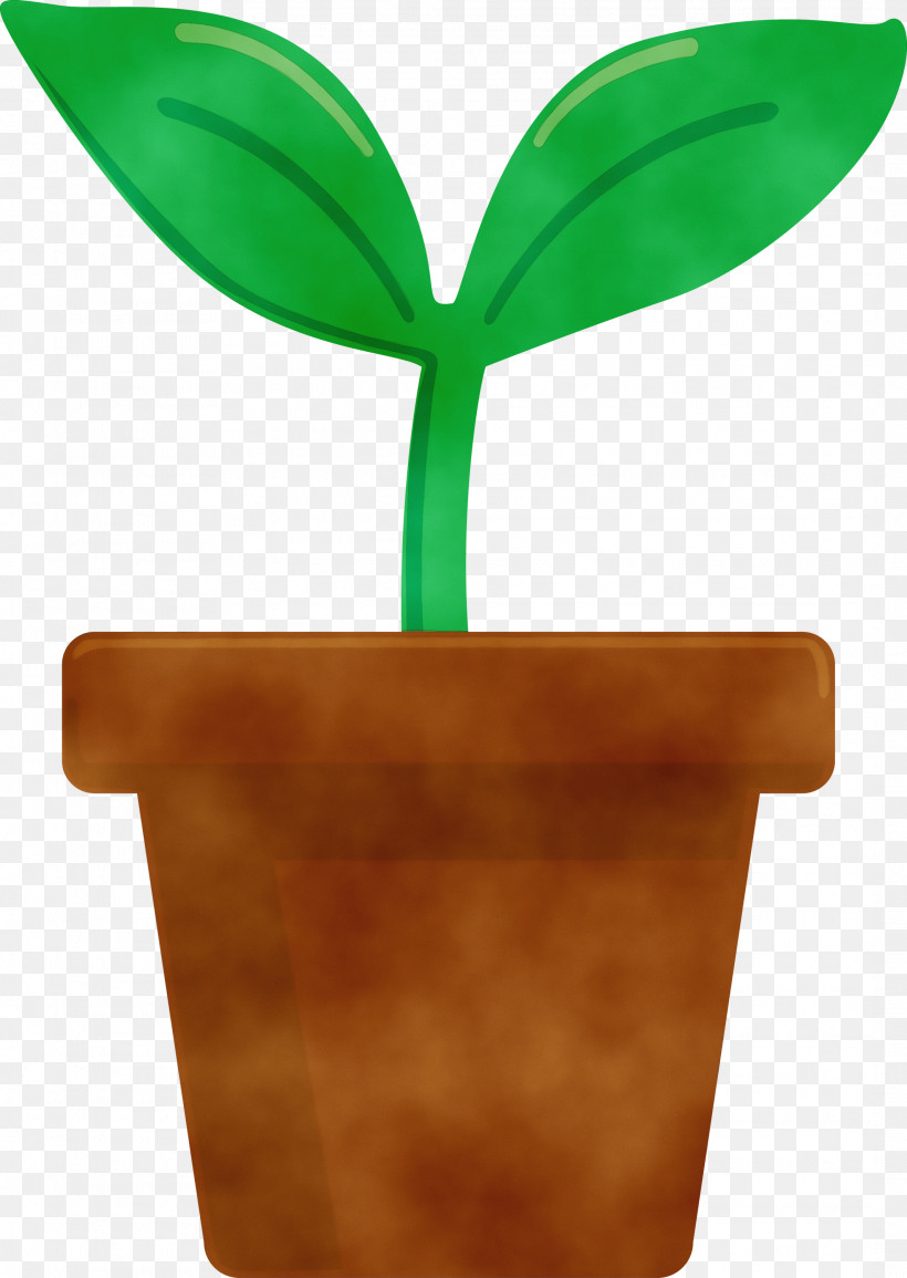 Flowerpot Green Leaf Plant Symbol, PNG, 2129x3000px, Sprout, Bud, Flowerpot, Flush, Green Download Free