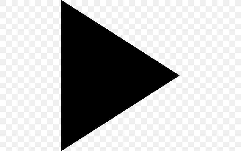 Arrow, PNG, 512x512px, Button, Black, Black And White, Media Player, Rectangle Download Free