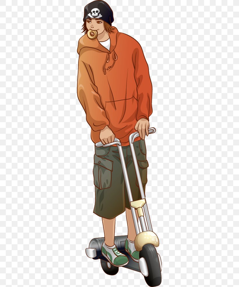 Scooter Vespa Bicycle, PNG, 291x987px, Scooter, Baseball Equipment, Bicycle, Cartoon, Fiction Download Free