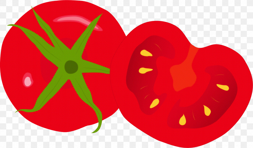 Tomato, PNG, 1878x1101px, Red, Food, Fruit, Nightshade Family, Plant Download Free