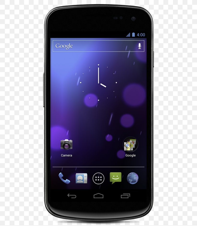 Galaxy Nexus Nexus S Android Ice Cream Sandwich Smartphone, PNG, 520x942px, Galaxy Nexus, Android, Android Ice Cream Sandwich, Cellular Network, Communication Device Download Free