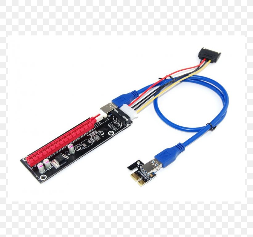 Graphics Cards & Video Adapters Riser Card PCI Express Conventional PCI USB 3.0, PNG, 768x768px, Graphics Cards Video Adapters, Adapter, Cable, Conventional Pci, Electrical Cable Download Free