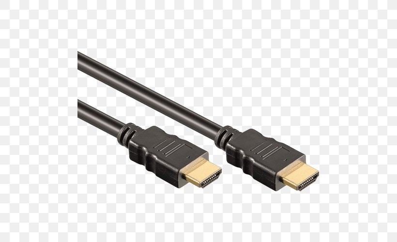 HDMI Ethernet Electrical Cable Electrical Connector DisplayPort, PNG, 500x500px, 4k Resolution, Hdmi, Adapter, American Wire Gauge, Cable Download Free