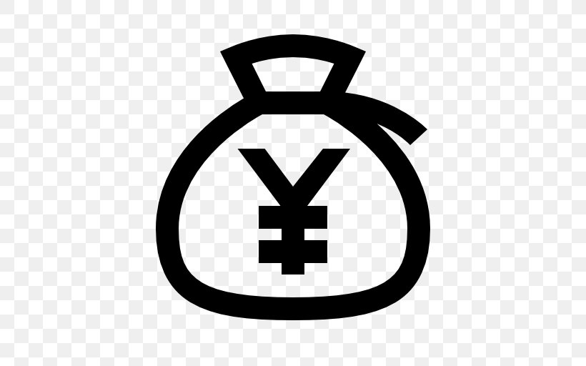 Yen Sign Euro Sign Money Currency Symbol Japanese Yen, PNG, 512x512px, Yen Sign, Area, Bank, Black And White, Brand Download Free