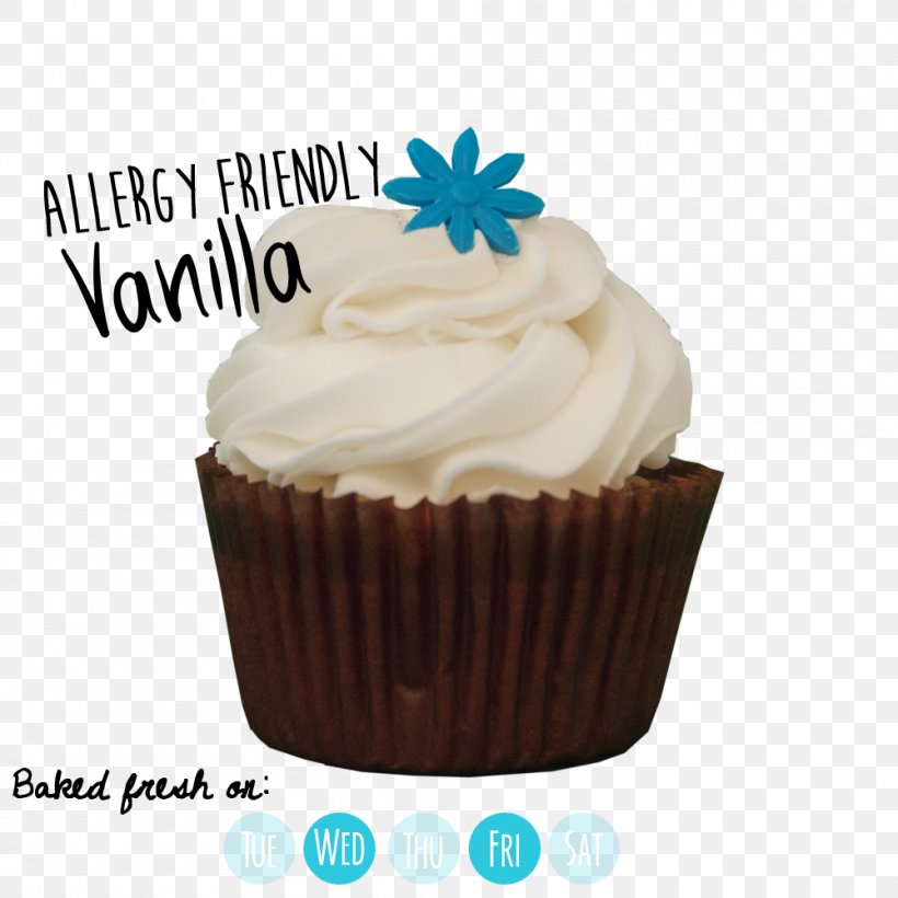 Cupcake Red Velvet Cake Frosting & Icing Buttercream Baking, PNG, 1000x1000px, Cupcake, Allergy, Baking, Baking Cup, Buttercream Download Free