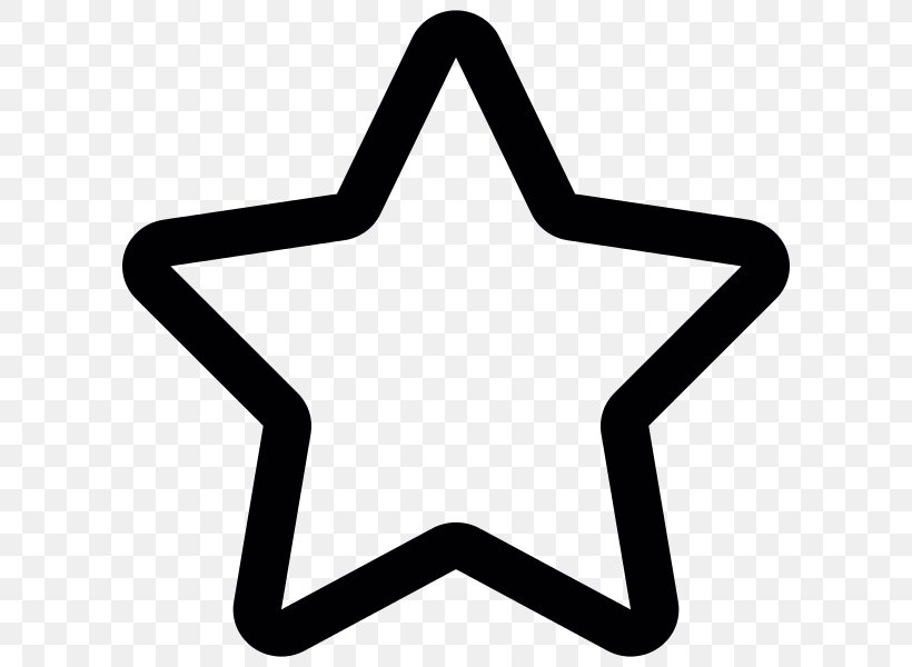 Shape Five-pointed Star Circle, PNG, 600x600px, Shape, Area, Black And White, Fivepointed Star, Point Download Free