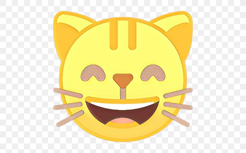 Smiley Face Background, PNG, 512x512px, Cartoon, Cat, Crying, Emoji, Emojipedia Download Free