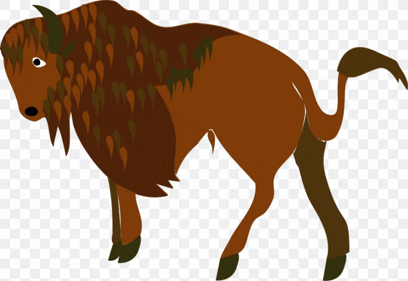 American Bison Cartoon Clip Art, PNG, 900x621px, American Bison, Carnivoran, Cartoon, Cattle Like Mammal, Dog Like Mammal Download Free