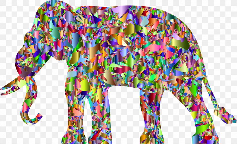 Elephant Art Clip Art, PNG, 2324x1420px, Elephant, African Art, Art, Elephants And Mammoths, Indian Art Download Free