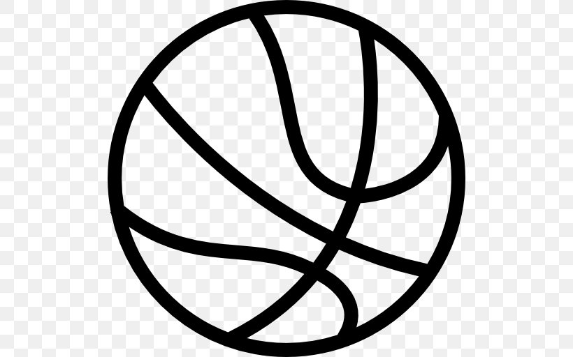 Outline Of Basketball Backboard Sport, PNG, 512x512px, Basketball, Backboard, Ball, Basketball Court, Black And White Download Free