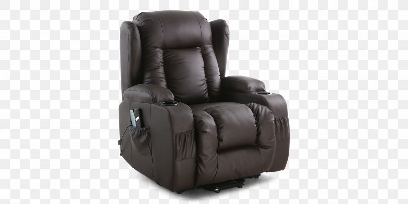 Recliner Wing Chair Furniture Massage Chair, PNG, 4000x2000px, Recliner, Automotive Seats, Bahan, Bonded Leather, Car Seat Cover Download Free