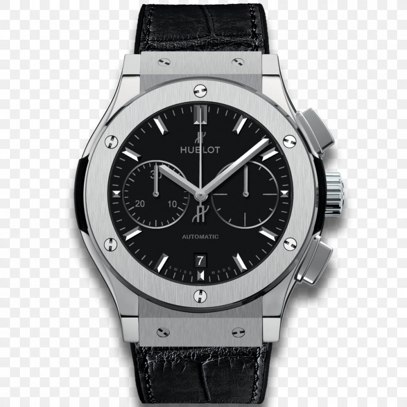 Automatic Watch Chronograph Hublot Luxury, PNG, 1000x1000px, Watch, Automatic Watch, Brand, Breitling Sa, Chronograph Download Free
