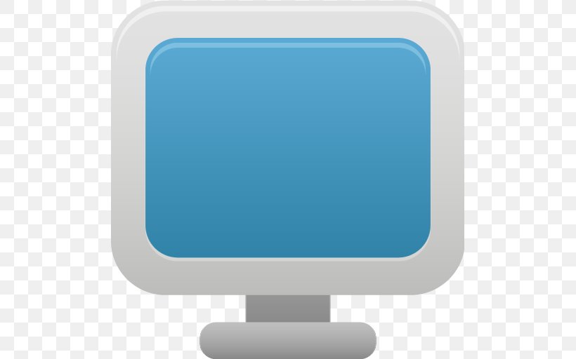 Blue Computer Monitor Display Device Font, PNG, 512x512px, Computer Monitors, Blue, Computer, Computer Hardware, Computer Icon Download Free