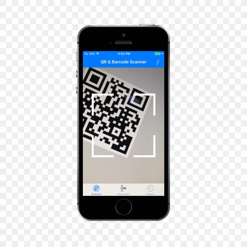 IPhone QR Code Handheld Devices Barcode Scanners Image Scanner, PNG, 2000x2000px, Iphone, Admob, Barcode, Barcode Scanners, Brand Download Free