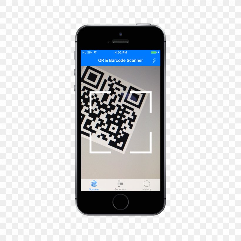 IPhone QR Code Handheld Devices Barcode Scanners Image Scanner PNG 