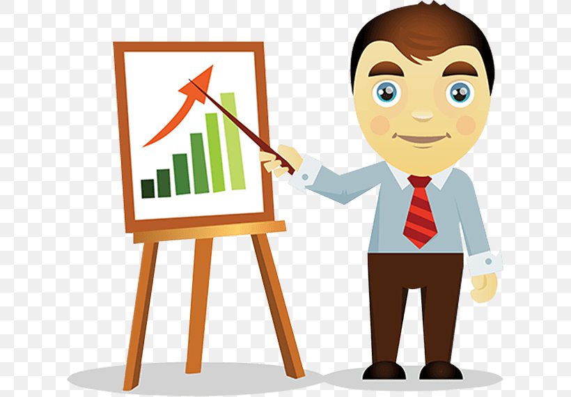 Presentation Sales Clip Art, PNG, 627x570px, Presentation, Business, Businessperson, Cartoon, Communication Download Free