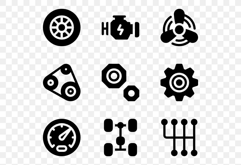 Computer Software Symbol, PNG, 600x564px, Computer Software, Black, Black And White, Brand, Engine Download Free