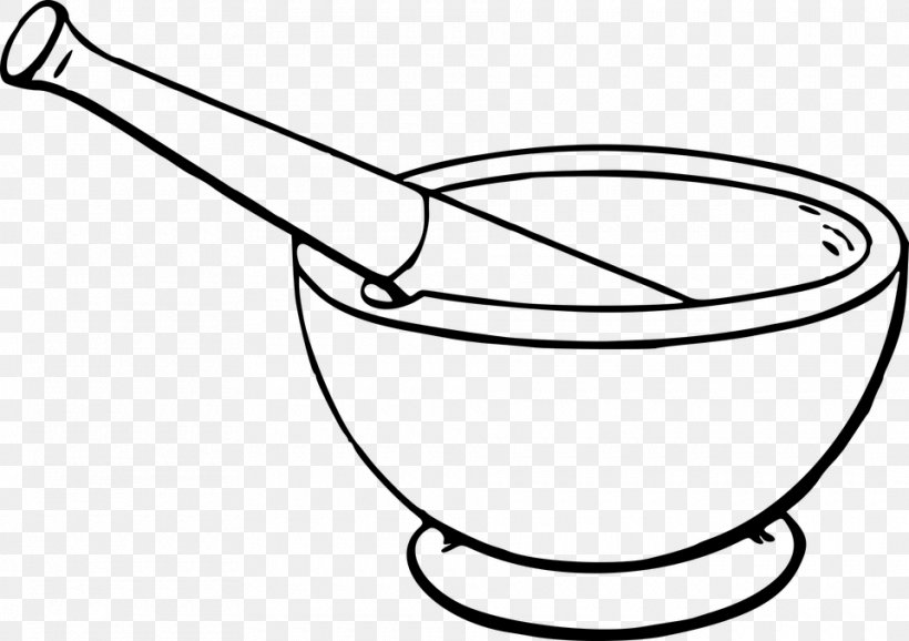 Mortar And Pestle Dornillo Tool Clip Art, PNG, 960x677px, Mortar And Pestle, Black And White, Colander, Cooking, Dornillo Download Free