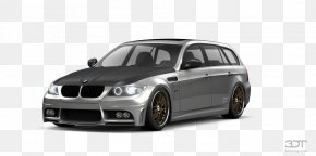 Car - Alloy Wheel Compact Car BMW Motor Vehicle PNG