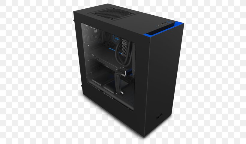 Computer Cases & Housings Power Supply Unit NZXT S340 Mid Tower Case NZXT Elite Case, PNG, 640x480px, 80 Plus, Computer Cases Housings, Antec, Atx, Computer Download Free