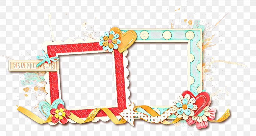 Party Background Frame, PNG, 3536x1887px, Cartoon, Interior Design, Meter, Party Supply, Picture Frame Download Free