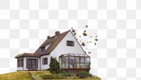 House - Roof House Balcony Terrace Facade PNG