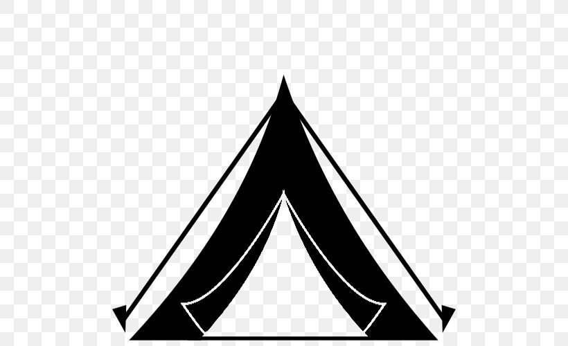 Clip Art Tent Image Logo, PNG, 500x500px, Tent, Black, Blackandwhite, Brand, Camping Download Free