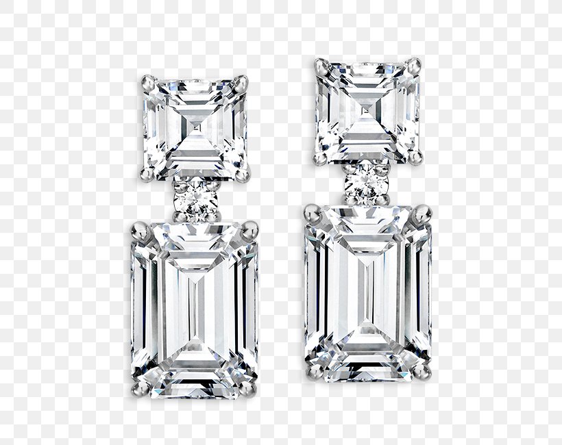 Earring Cubic Zirconia Diamond Cut Emerald, PNG, 650x650px, Earring, Antique, Barware, Body Jewellery, Body Jewelry Download Free