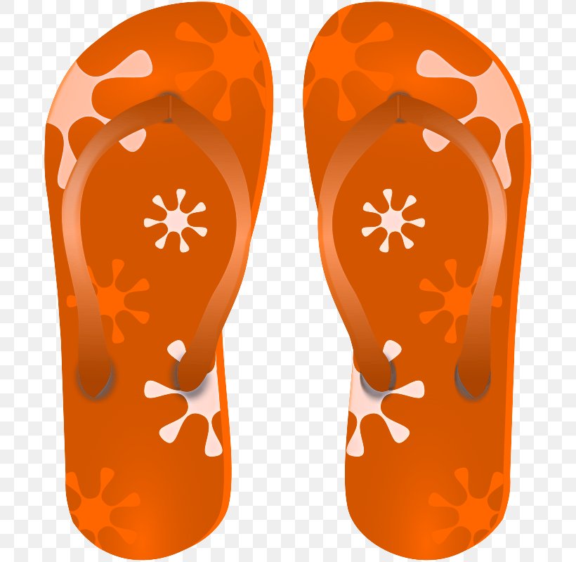 Orange, PNG, 697x800px, Footwear, Flipflops, Orange, Shoe Download Free