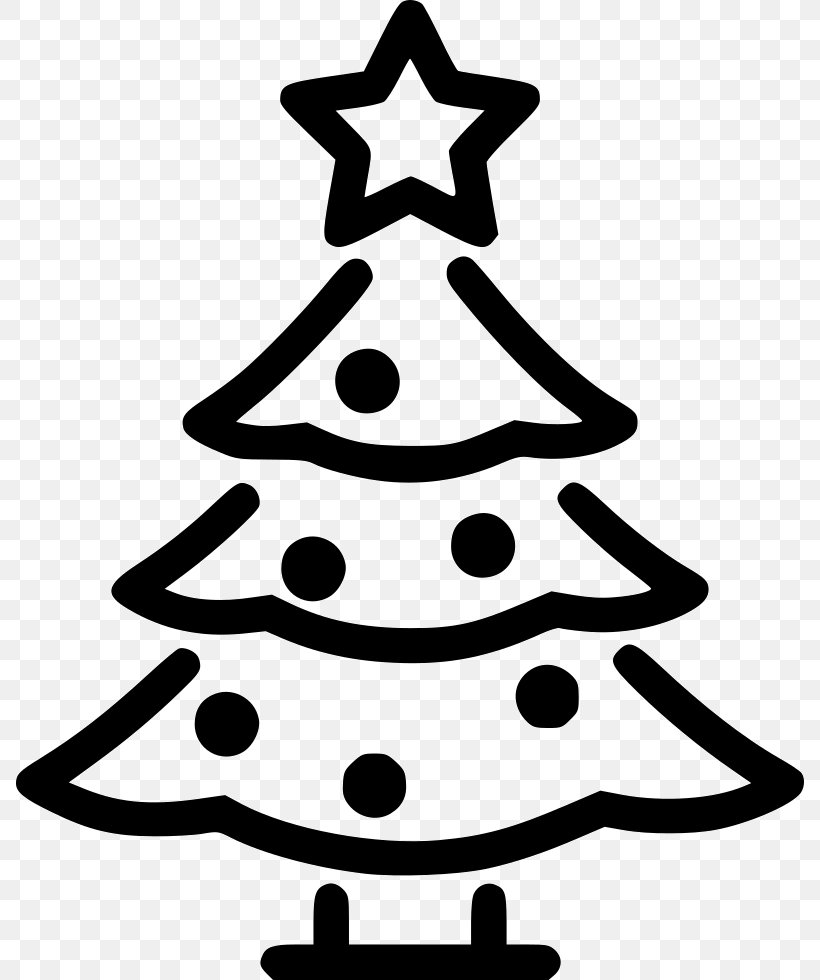 Christmas Day Christmas Tree, PNG, 789x980px, Christmas Day, Artwork, Black And White, Christmas Decoration, Christmas Ornament Download Free