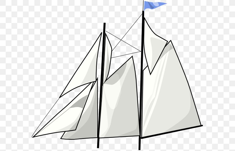 Sailboat Clip Art, PNG, 600x525px, Sailboat, Area, Black And White, Boat, Boating Download Free