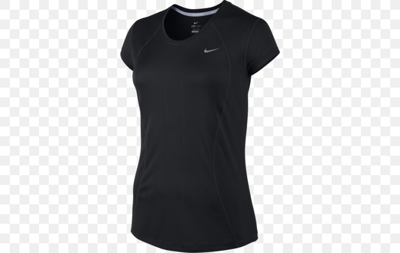 T-shirt Sleeve Hoodie Dress, PNG, 520x520px, Tshirt, Active Shirt, Black, Calvin Klein, Clothing Download Free