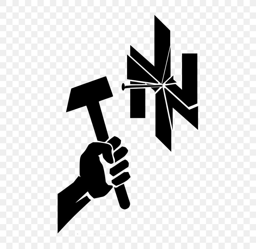 Anti-fascism Symbol, PNG, 511x800px, Fascism, Antifascism, Black And White, Fascist Symbolism, Hand Download Free