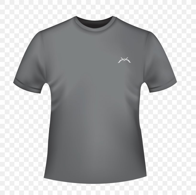 Long-sleeved T-shirt Polo Shirt Top, PNG, 1600x1600px, Tshirt, Active Shirt, Black, Brand, Clothing Download Free
