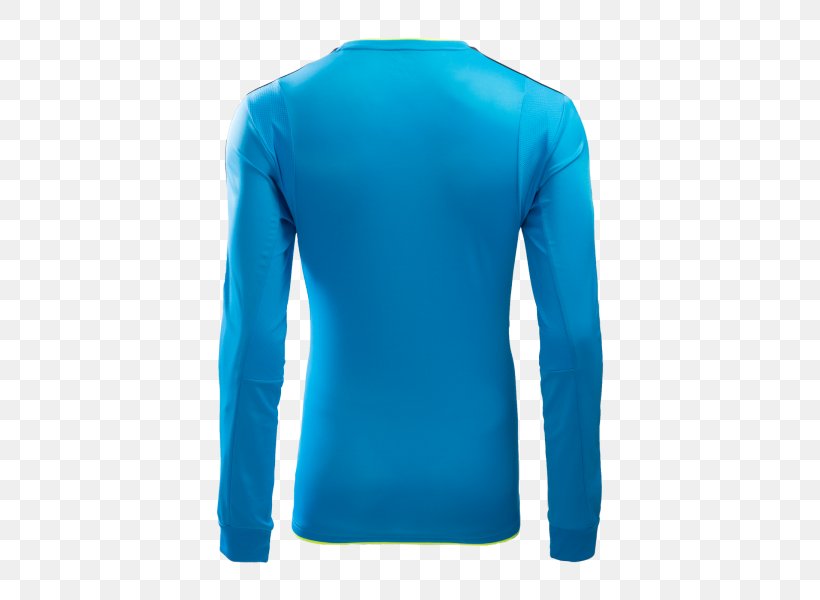 Long-sleeved T-shirt Amazon.com Yonex Shoulder, PNG, 600x600px, Sleeve, Active Shirt, Amazoncom, Aqua, Blue Download Free