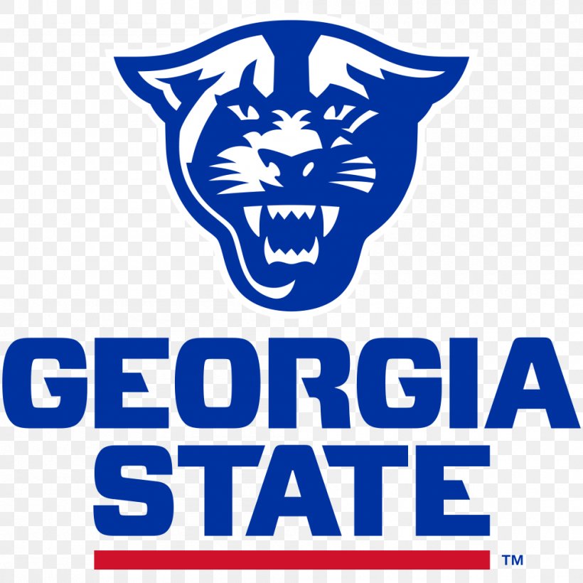 Georgia State University Georgia Institute Of Technology Georgia State Panthers Men's Basketball Sport, PNG, 1000x1000px, Georgia State University, Appalachian State Mountaineers, Area, Basketball, Brand Download Free