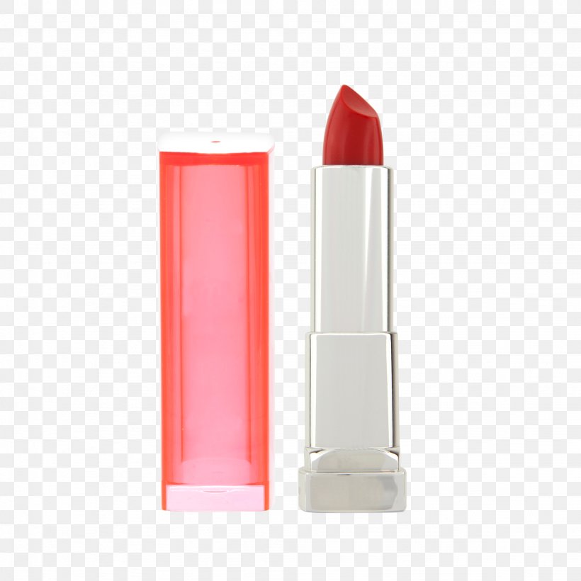 Lipstick Cosmetics Peach Red Maybelline, PNG, 2048x2048px, Lipstick, Beauty, Color, Cosmetics, Health Beauty Download Free