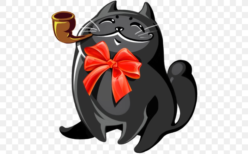 Sticker Mystery Manor VK Game Clip Art, PNG, 512x512px, Sticker, Black Cat, Carnivoran, Cat, Cat Like Mammal Download Free