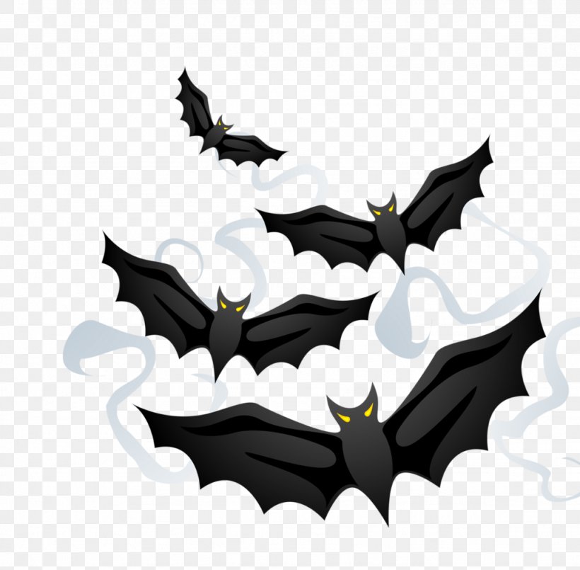 Halloween Drawing Clip Art, PNG, 1024x1006px, Halloween, Bat, Black And White, Digital Image, Drawing Download Free