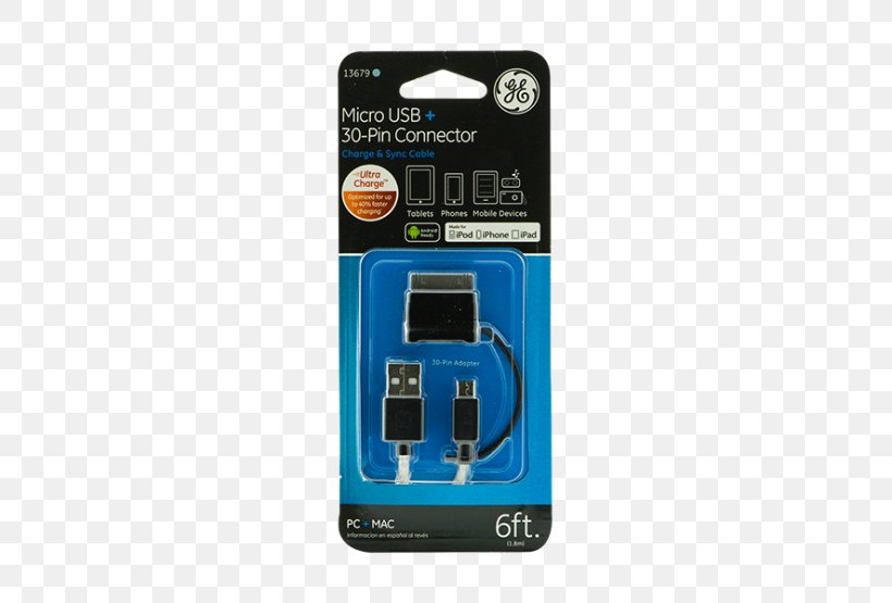 Micro-USB AC Adapter Electrical Connector Data Cable 3 FT, PNG, 555x555px, 2in1 Pc, Microusb, Ac Adapter, Apple, Computer Hardware Download Free