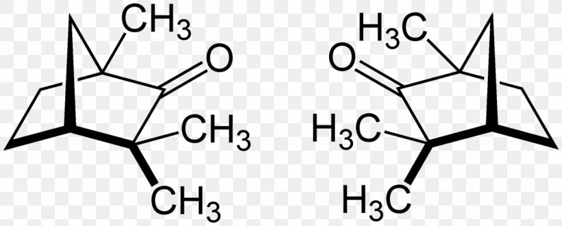 Enantiomer Fenchone Ketone Structural Formula Camphor, PNG, 1199x483px, Enantiomer, Adamantane, Area, Black, Black And White Download Free