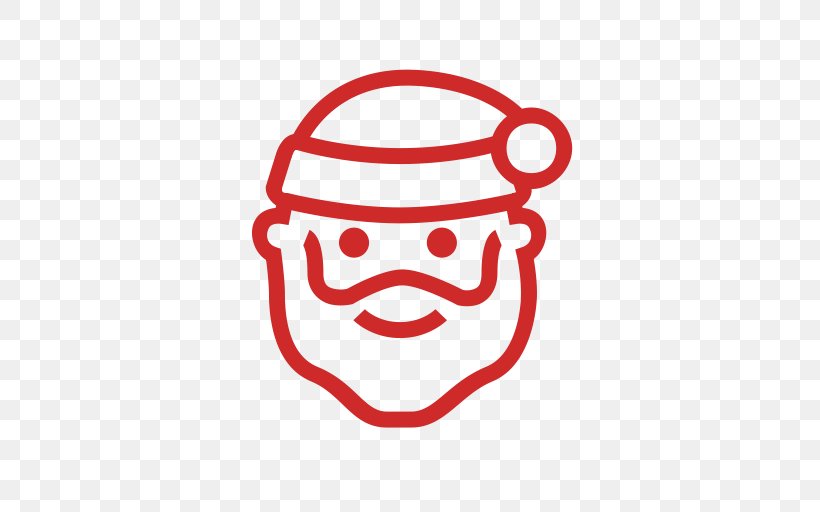 Santa Claus Christmas Emoticon, PNG, 512x512px, Santa Claus, Area, Christmas, Christmas Gift, Emoticon Download Free