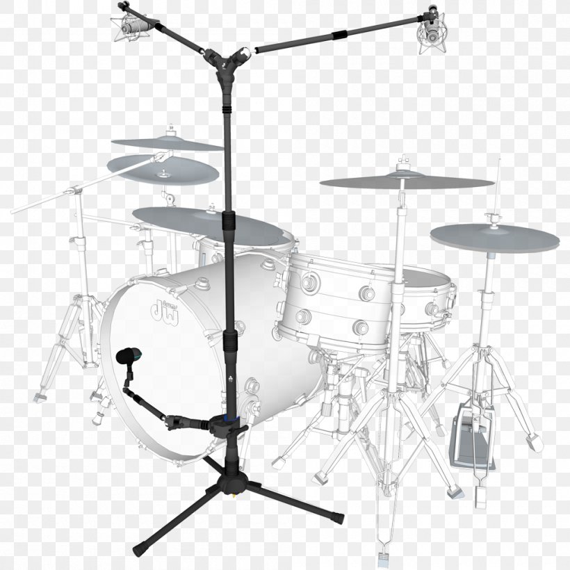 Snare Drums Microphone Tom-Toms Bass Drums, PNG, 1000x1000px, Watercolor, Cartoon, Flower, Frame, Heart Download Free