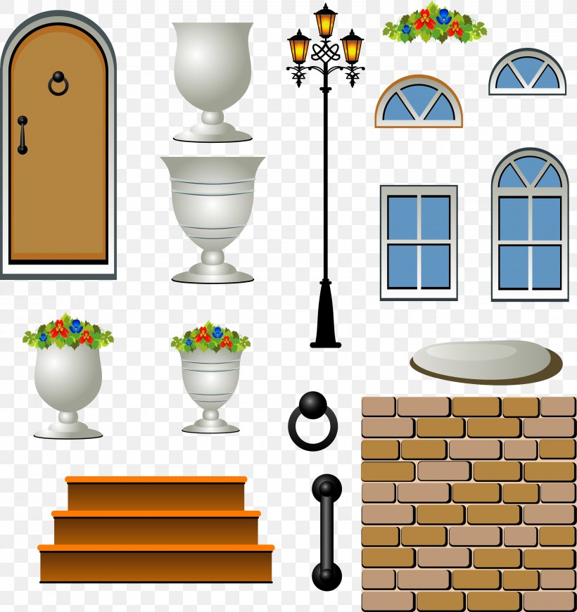 Window Door Royalty-free Clip Art, PNG, 3418x3630px, Window, Bathroom, Bathroom Accessory, Building, Door Download Free