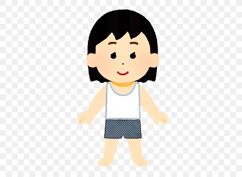 Cartoon Gesture Finger Smile Child, PNG, 420x600px, Cartoon, Animation, Black Hair, Child, Finger Download Free