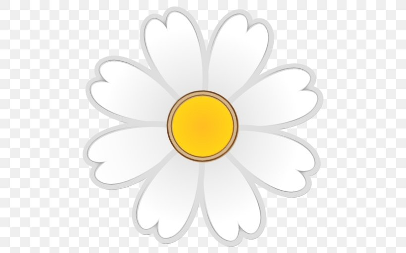 Daisy, PNG, 512x512px, Watercolor, Camomile, Chamomile, Daisy, Flower Download Free