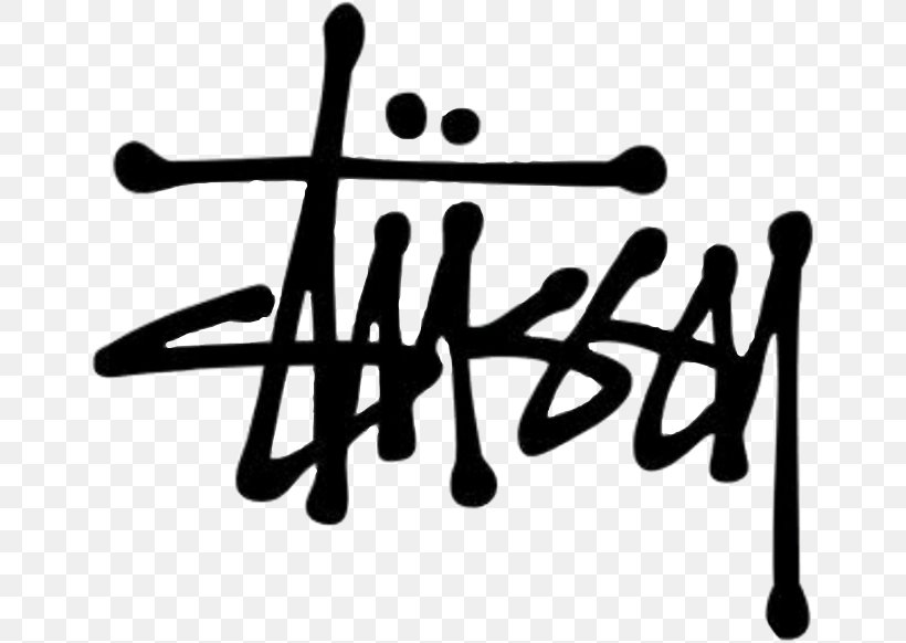 Stüssy Logo Clothing Decal Supreme, PNG, 657x582px, Logo, Black And White, Brand, Carhartt, Clothing Download Free