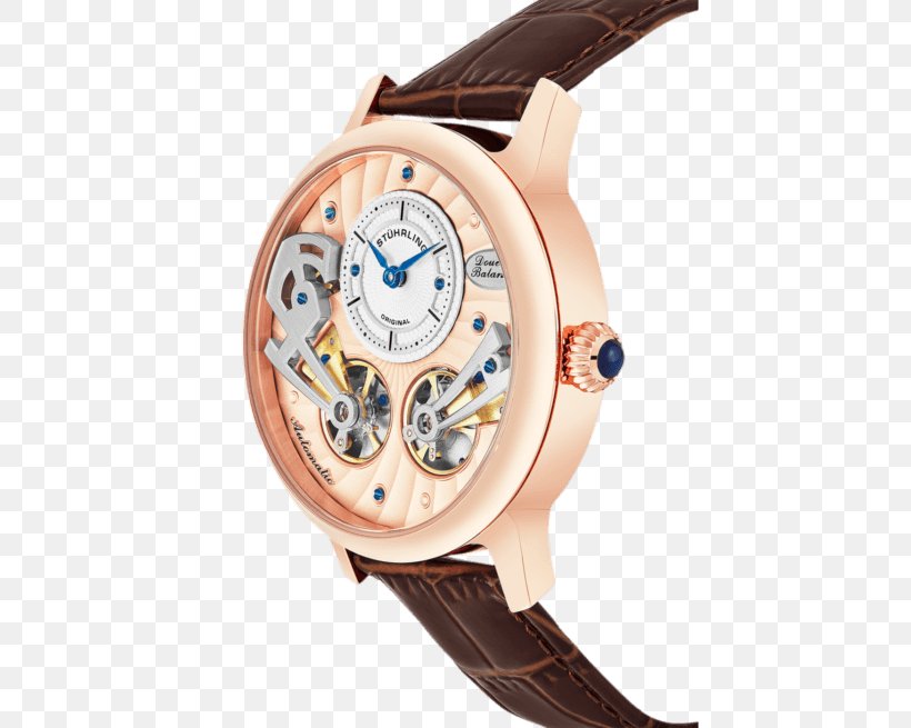 Watch Strap Stührling Escapement, PNG, 510x655px, Watch, Brown, Escapement, Strap, Ticket Download Free